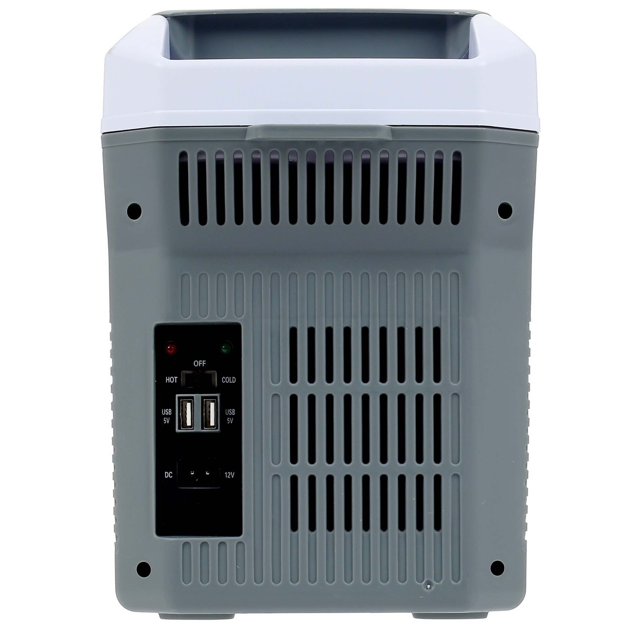 1319334 Холодильник автомобильный DEXP FR-08 серый STDN-0135894 - Вид №1