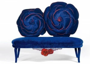 Sicis Бархатный диван Nextart