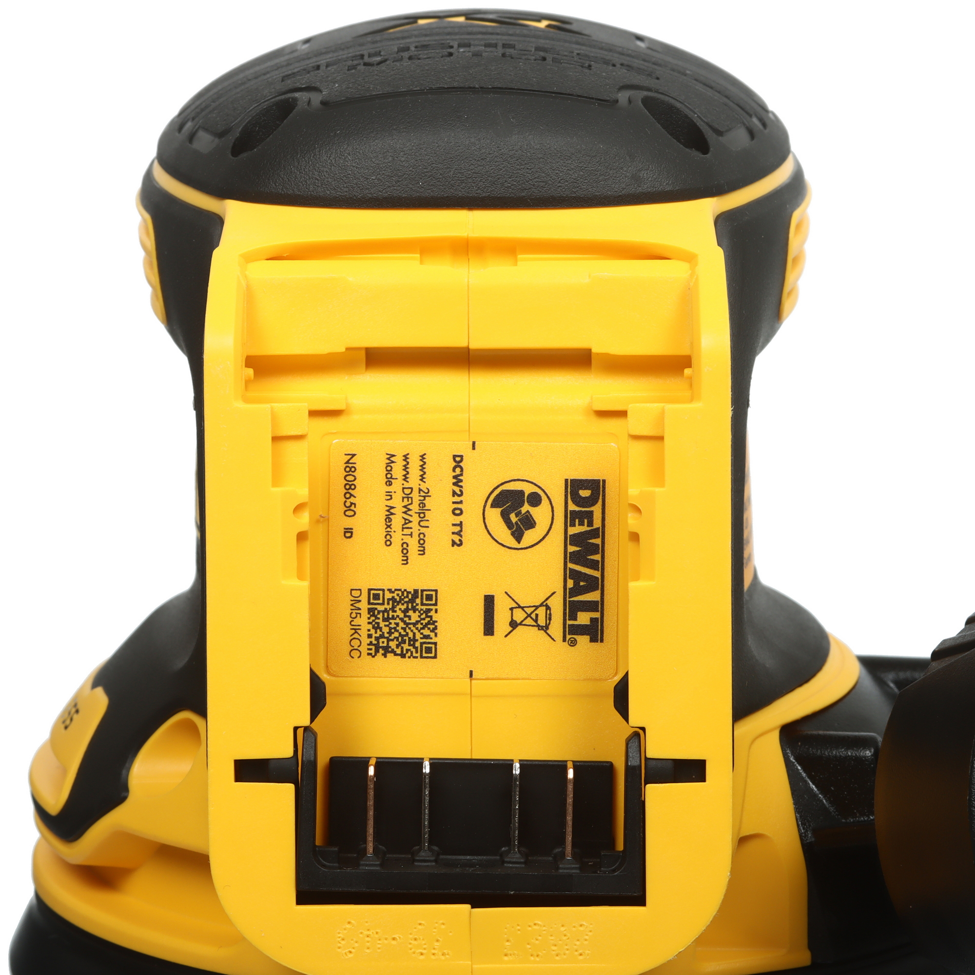 Эксцентриковая шлифмашинка DeWalt DCW210N XR FLEXVOLТ 18/54V  , Без ЗУ, Без АКБ 8168438 STDN-0122724 - Вид №6