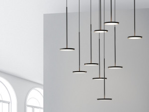 Алюминиевый светодиодный подвесной светильник