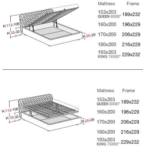 Bolzan Letti Двуспальная кровать со съемным чехлом из ткани Corolle sun-id-1346385 - Вид №3