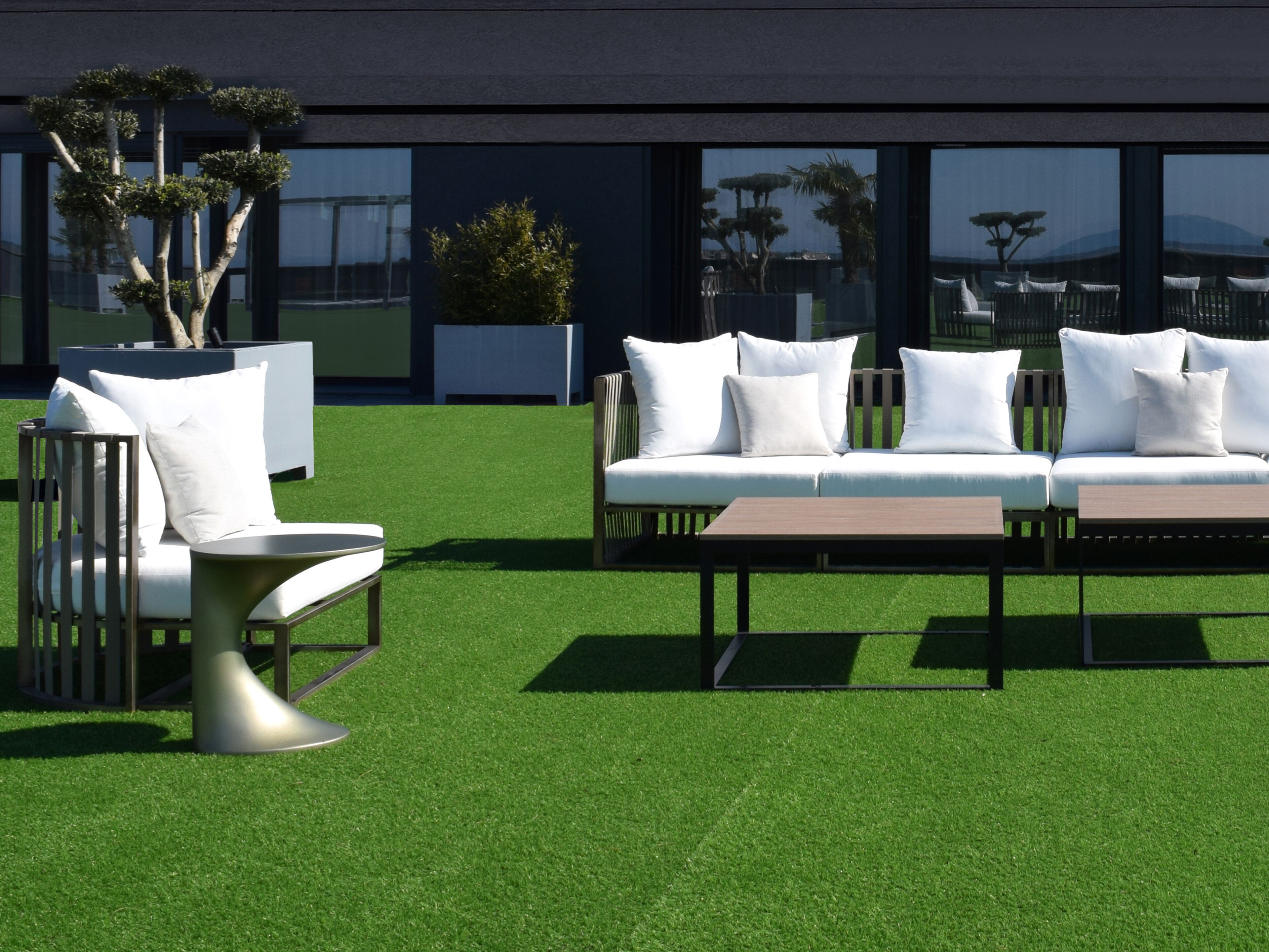 Алюминиевый садовый диван с полуостровом ABLE Богота ARCH-00028304 - Вид №5