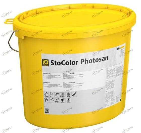 Sto Italia Экологический лак и краска для зеленого строительства Stocolor - pitture intelligenti per facciate sun-id-1443115