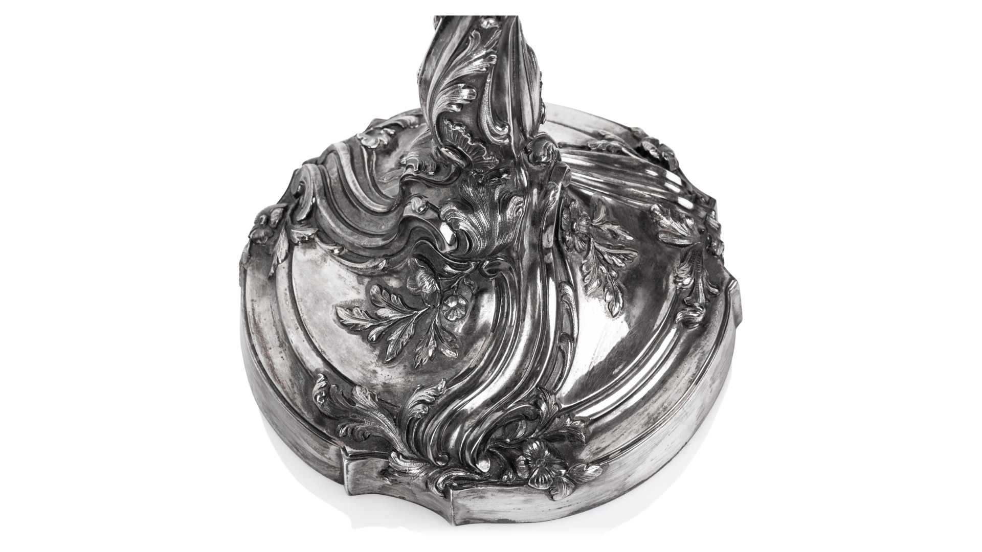 101989 Odiot Канделябр семирожковый Odiot "Рокайл" (серебро 925) 60см Серебро 925  - Вид №7