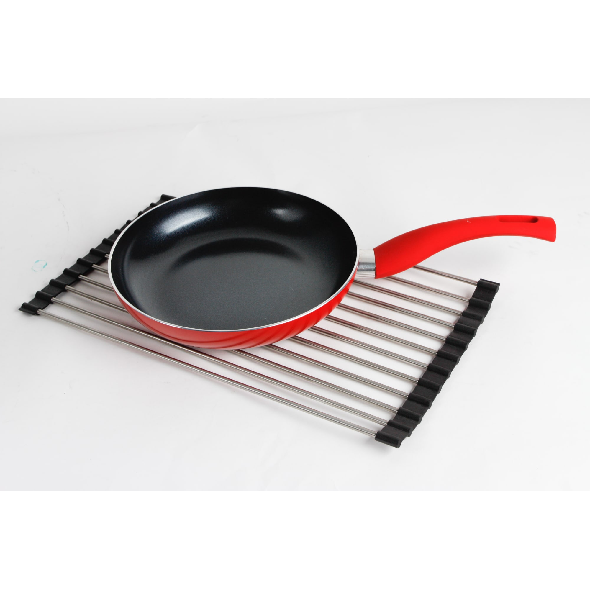 18581093 Подставка под горячее/Решётка на мойку NEO, 40х24 см, цвет чёрный, хром Santreyd  - Вид №1