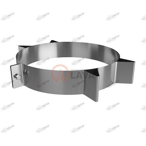 Хомут под растяжки LAVA 220, нерж. 439 (0,5) 3212