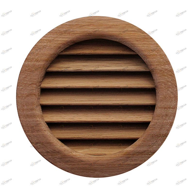 Деревянная вентиляционная решетка, тик 110 Santreyd sun-id-683263