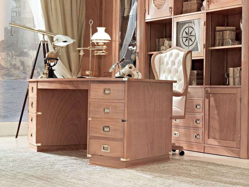 Caroti Деревянный стол с ящиками Regent sun-id-1378840 - Вид №1