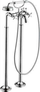 16547000 Смеситель для ванны 2-хручный напольный с поперечными ручками AXOR MONTREUX