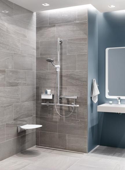 950.33.10051 Душевая штанга теплое прикосновение HEWI Greifen  - Вид №2