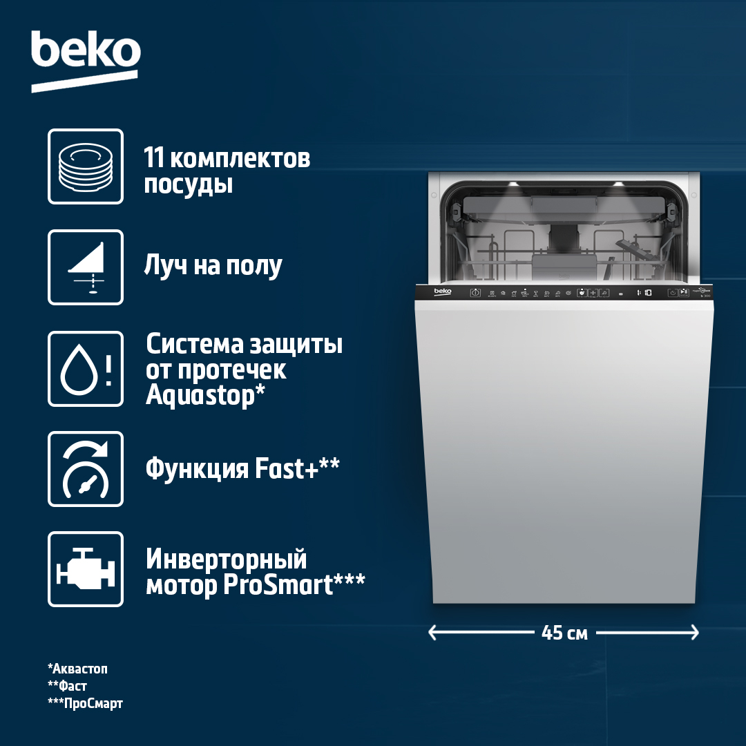 5360285 Встраиваемая посудомоечная машина Beko BDIS38120Q STDN-0149629 - Вид №13