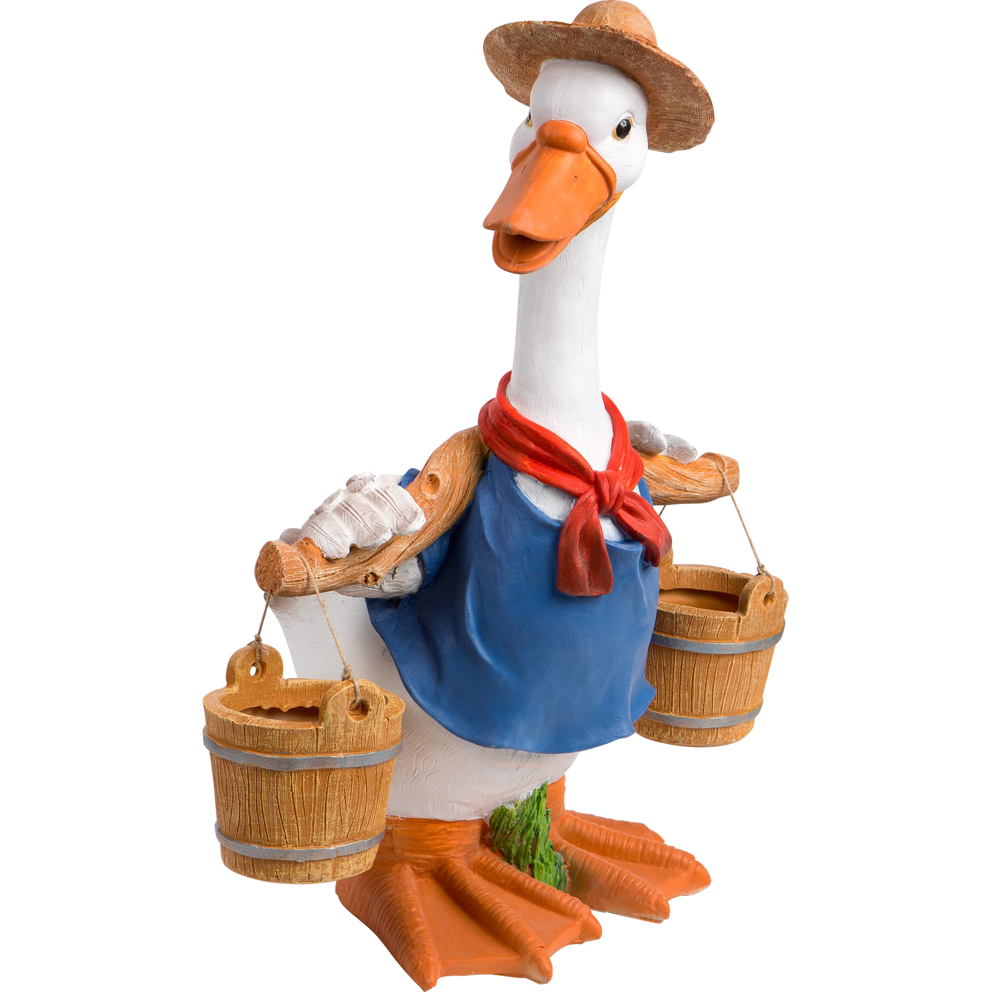 82199715 Фигура садовая «Гусь с коромыслом» высота 59 см Santreyd  - Вид №2
