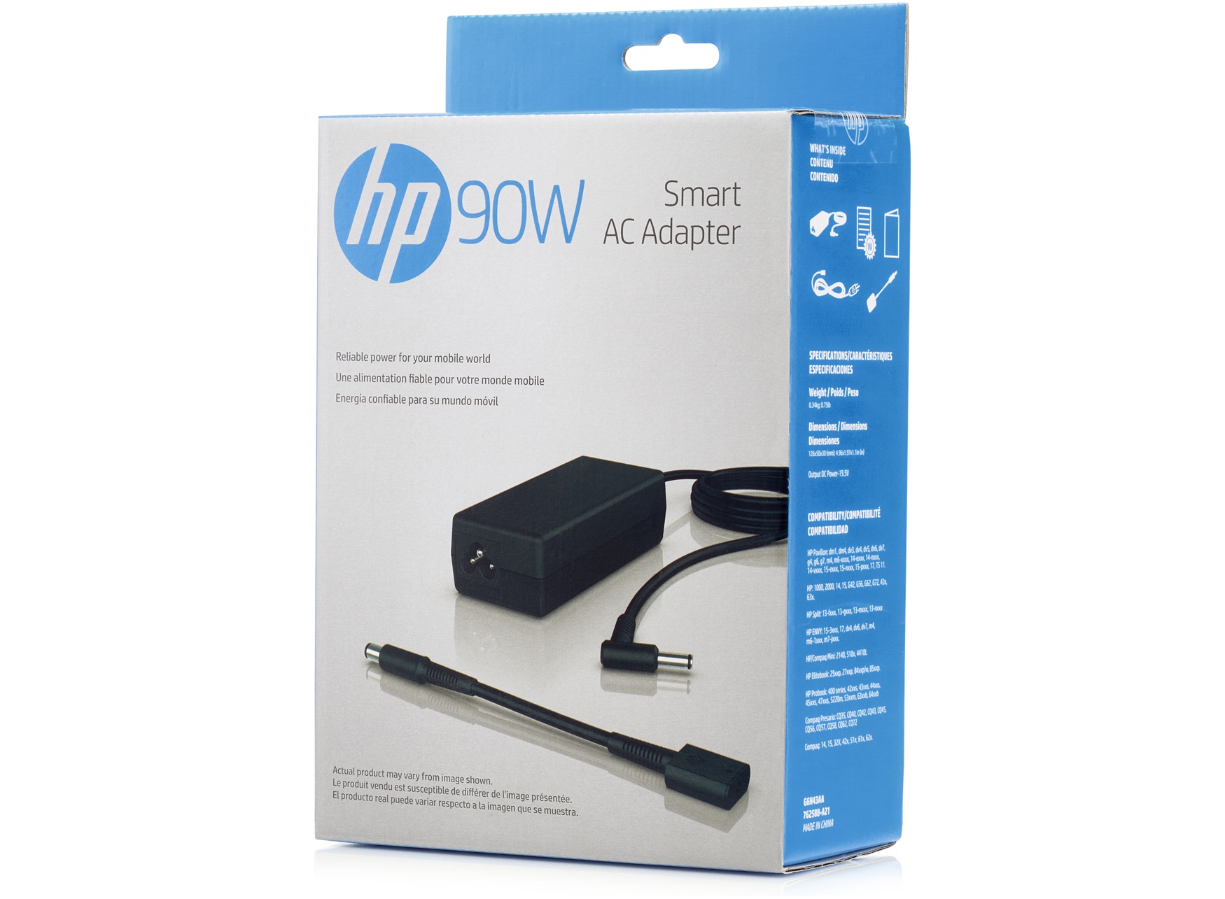 W5D55AA#ABB 90w smart ac adapter HP Santreyd  - Вид №1