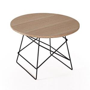 Столик Grids из светлого дуба, 45 см