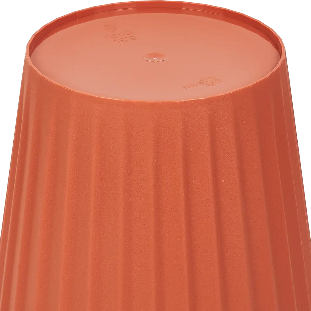 Горшок цветочный Engreen Sand D190 ø19 h17.7 см 3.3л пластик коричневый INGREEN STLM-2037802 - Вид №3