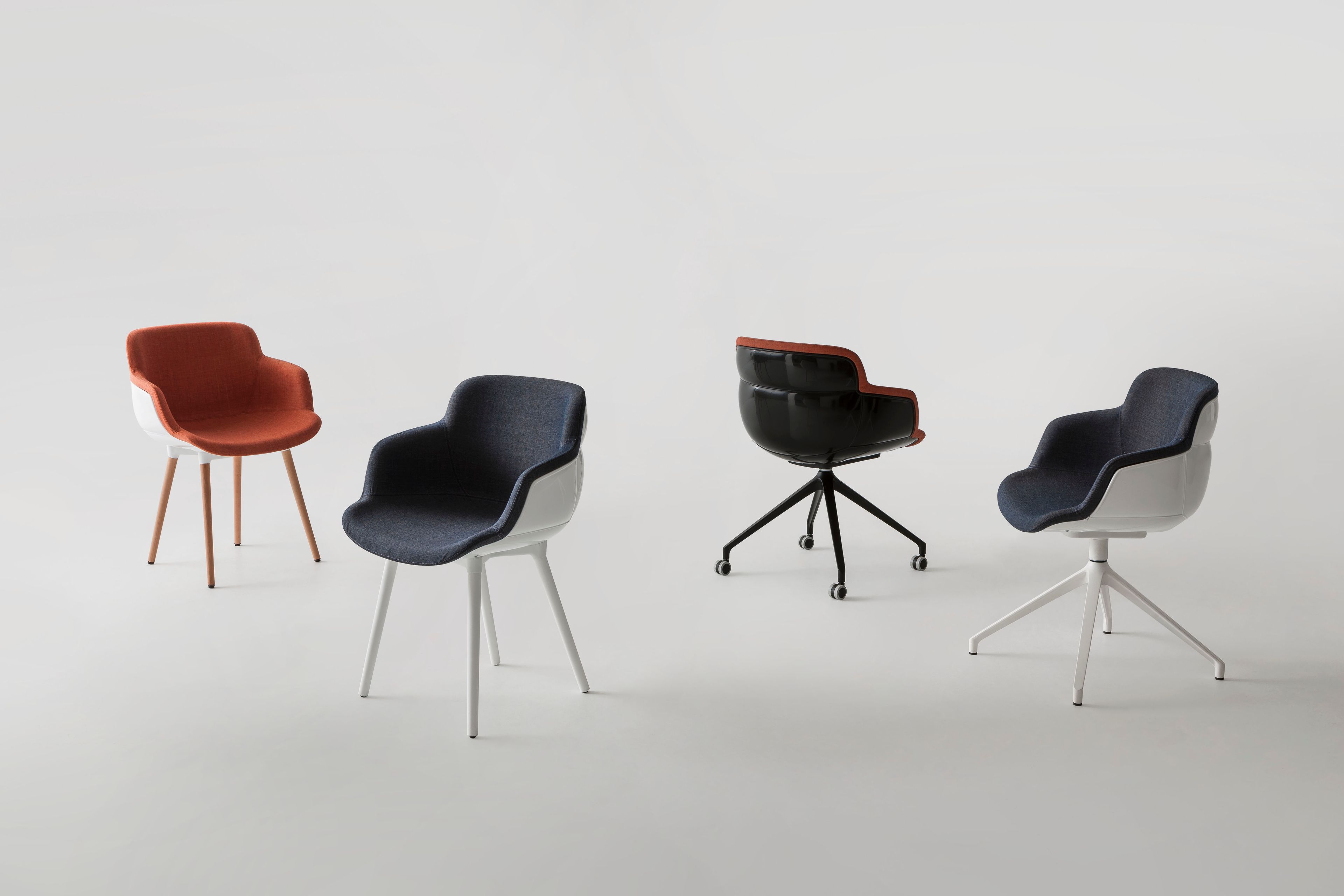 Мягкий стул с подлокотниками GABER Choppy ARCH-00097294 - Вид №5