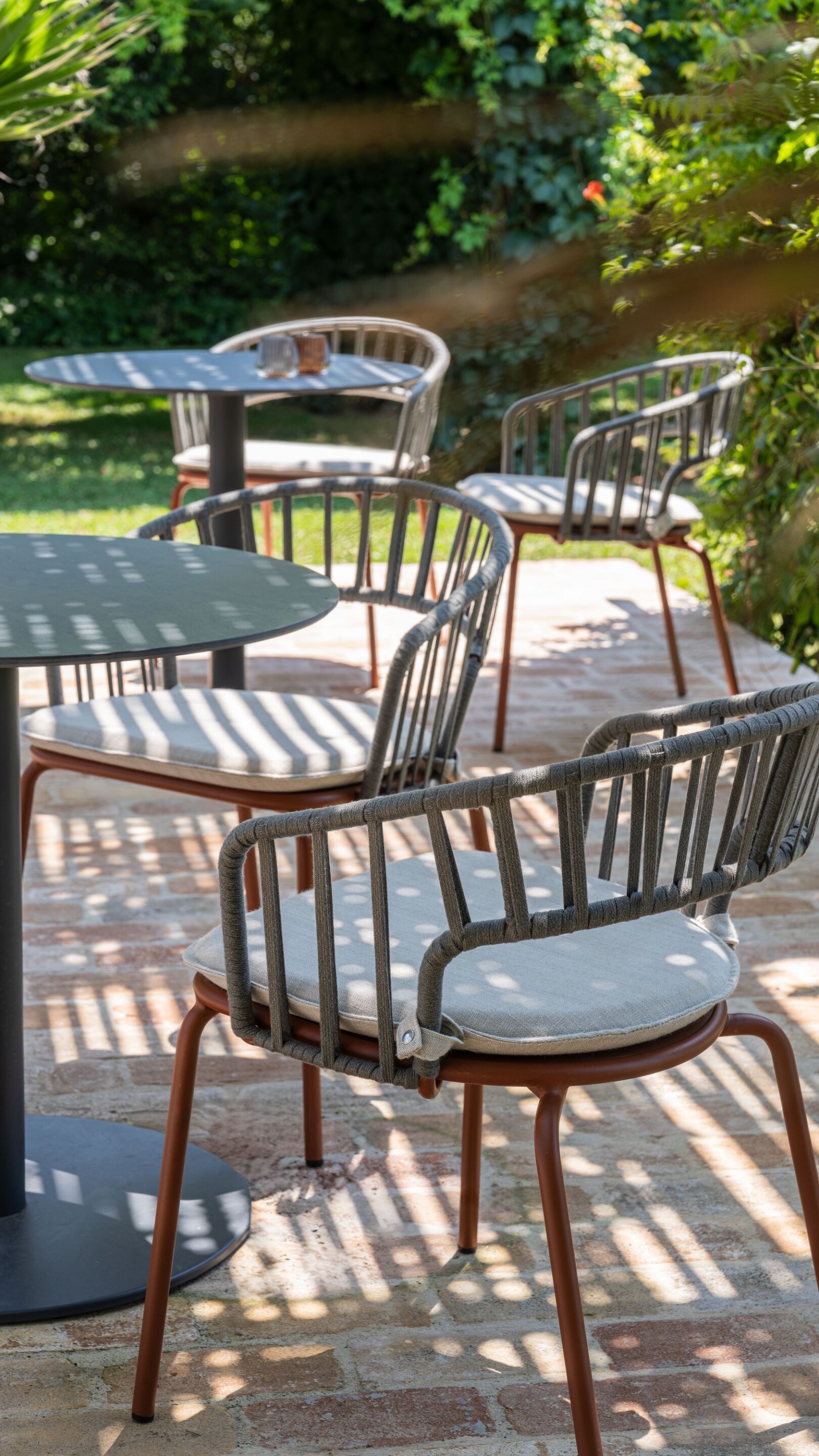 Тканевый садовый стул с подлокотниками Atmosphera Onda ARCH-00138580 - Вид №8