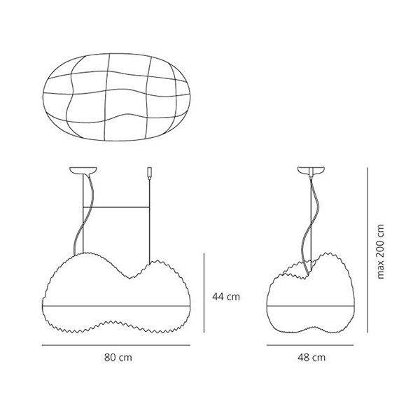 Подвесной светильник 1618010A от Artemide ARTEMIDE ДИЗАЙНЕРСКИЕ 243330 Белый  - Вид №1