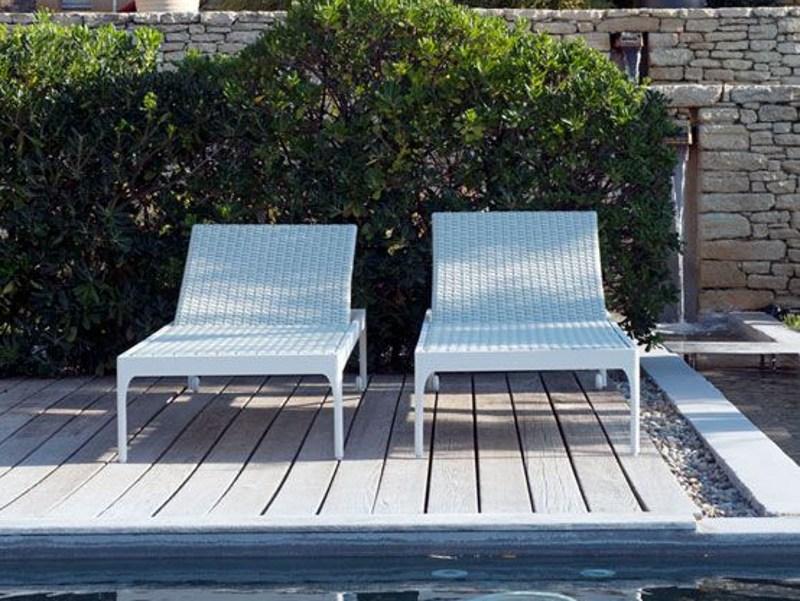 Ethimo Садовая кушетка с откидной спинкой из ethimo lightwick® Infinity Ifle4_0t - Вид №6