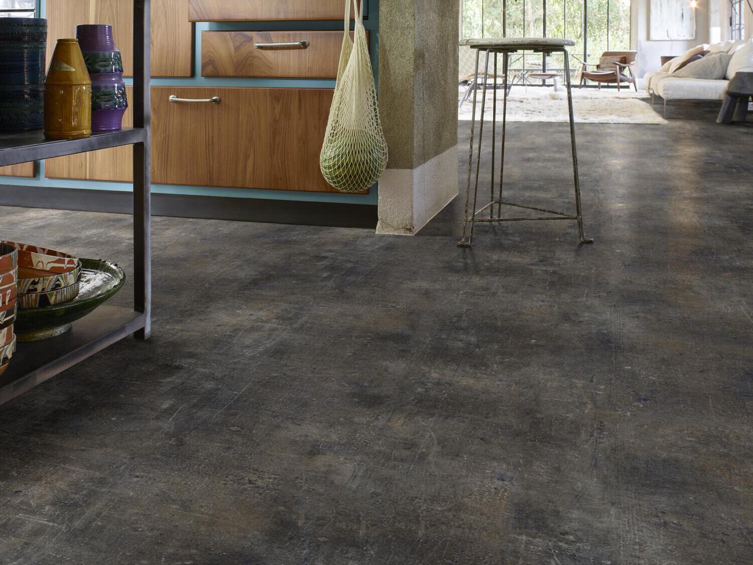 Противоскользящий виниловый пол с металлическим эффектом BEAUFLOR Feelings ARCH-00112541