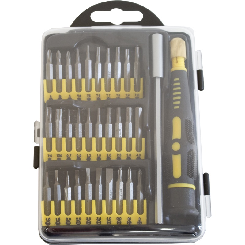 51957 Калибр Набор насадок сменных с отверткой для точных работ НСО-32 