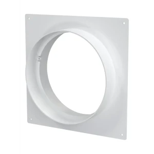 Пластина настенная с соединителем для круглых воздуховодов Fonet D150 мм пластик