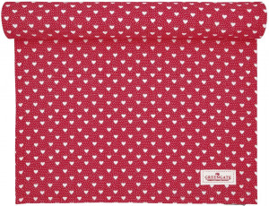 Столовая дорожка Penny red 45x140 см