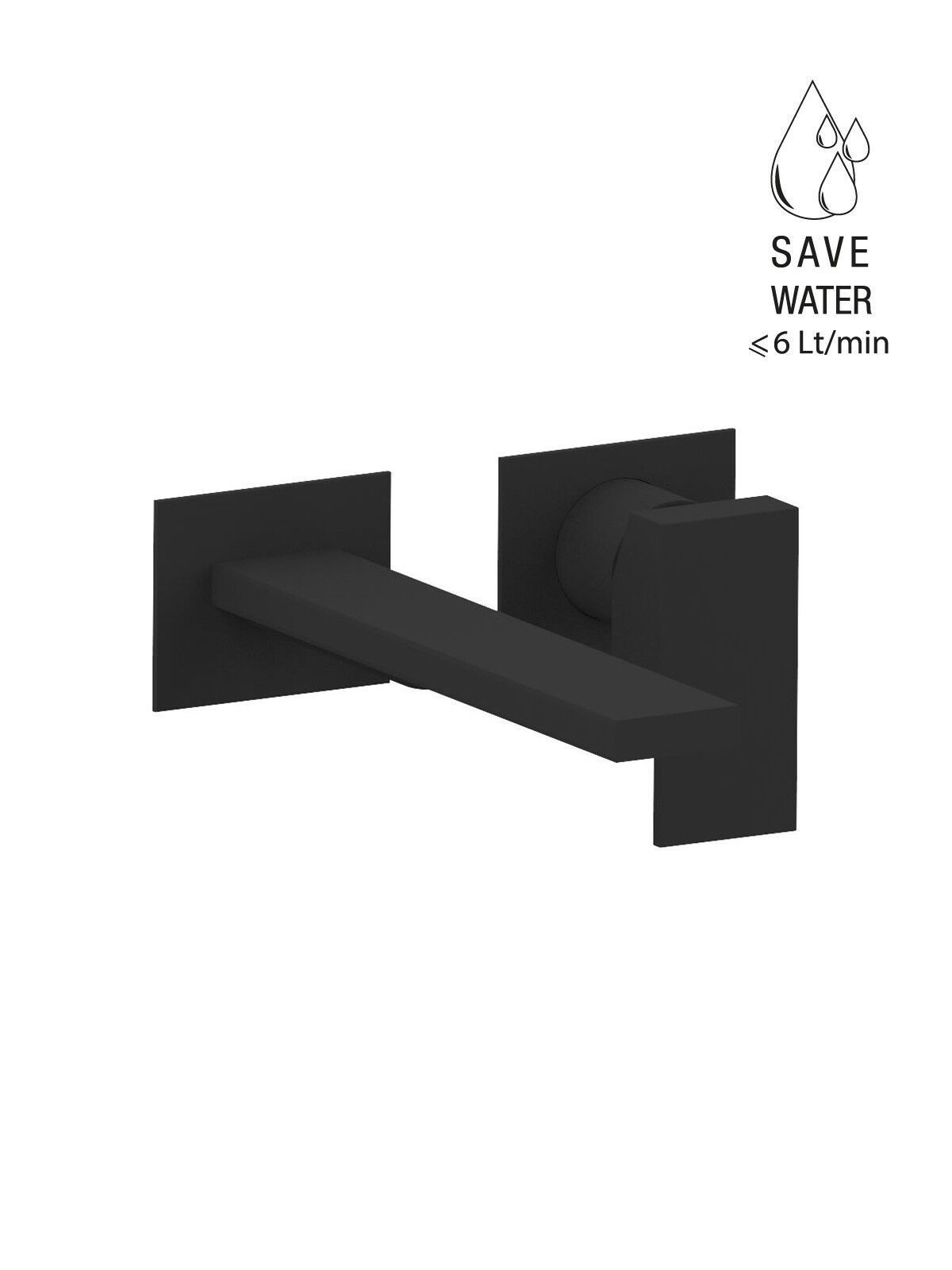 Настенный смеситель для раковины с ограничителем расхода Rubinetterie Frattini Vita Due ARCH-00078238 - Вид №57