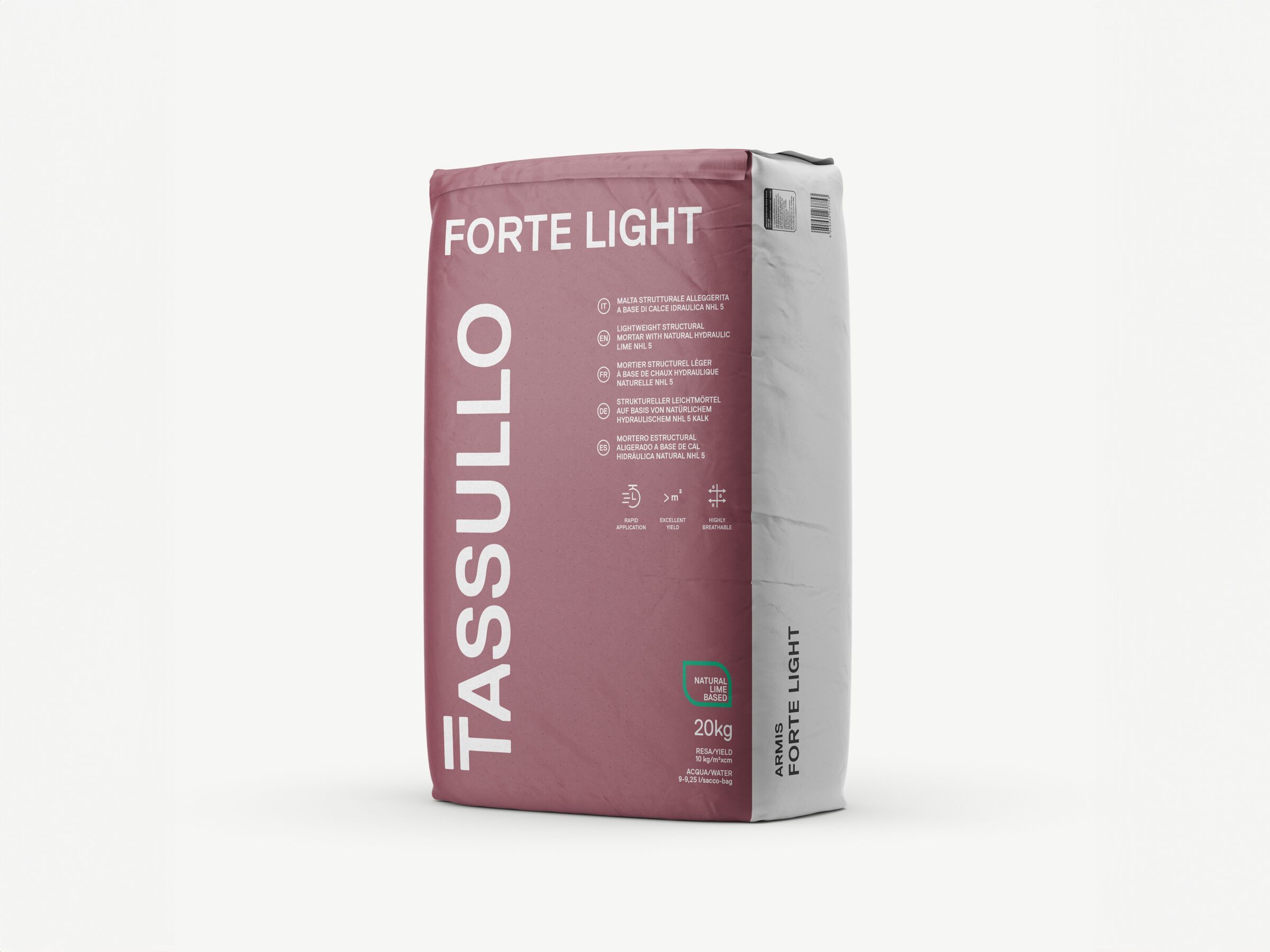 Натуральный гидровлический облегченный структурный раствор на основе извести TASSULLO Armis ARCH-00113171
