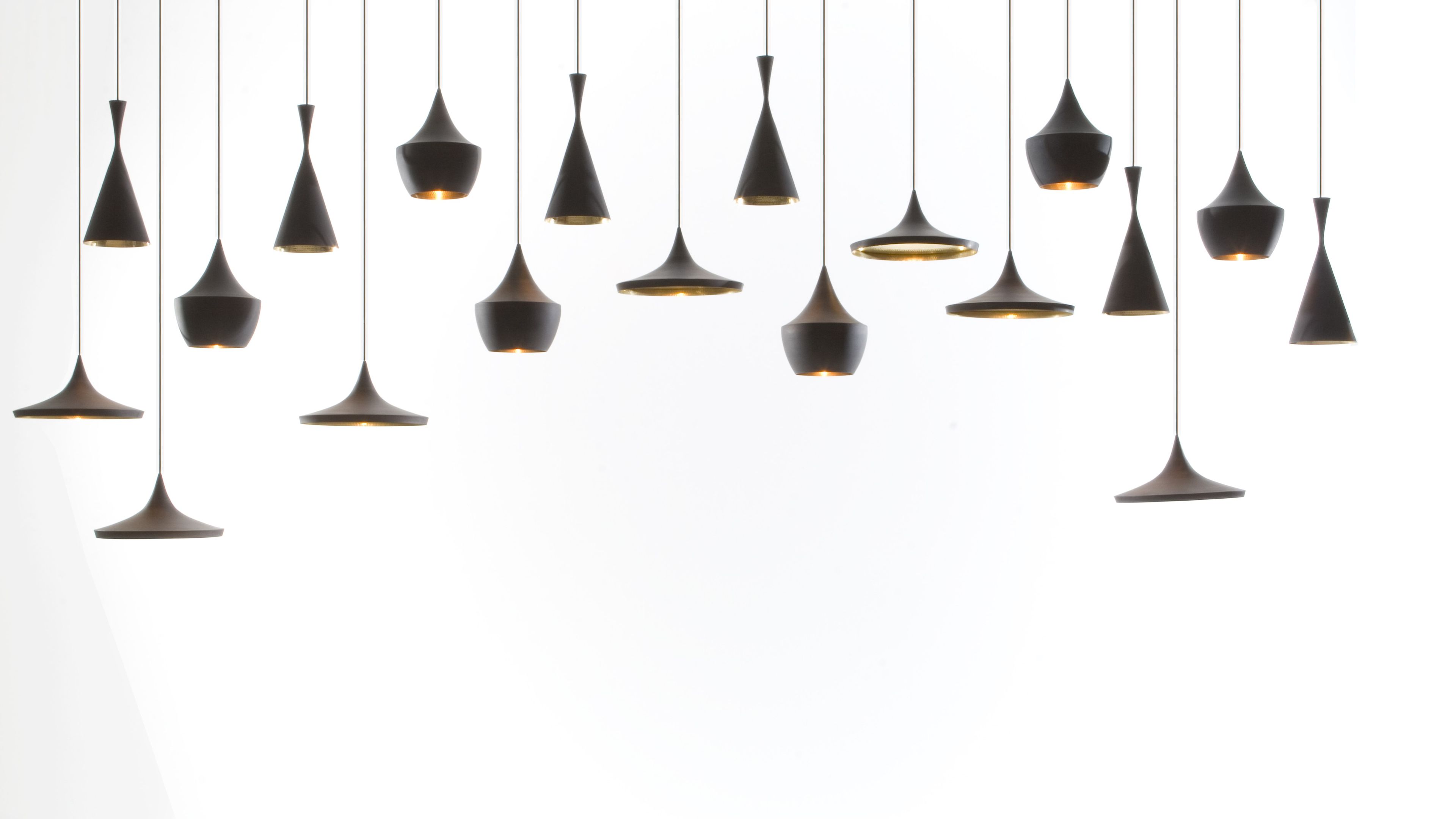 Латунный светодиодный подвесной светильник Tom Dixon Beat ARCH-00056827 - Вид №7