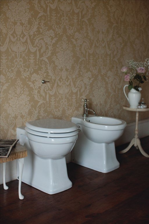 ARC6 Приставной унитаз напольный Белый Burlington Arcade Англия - Вид №2