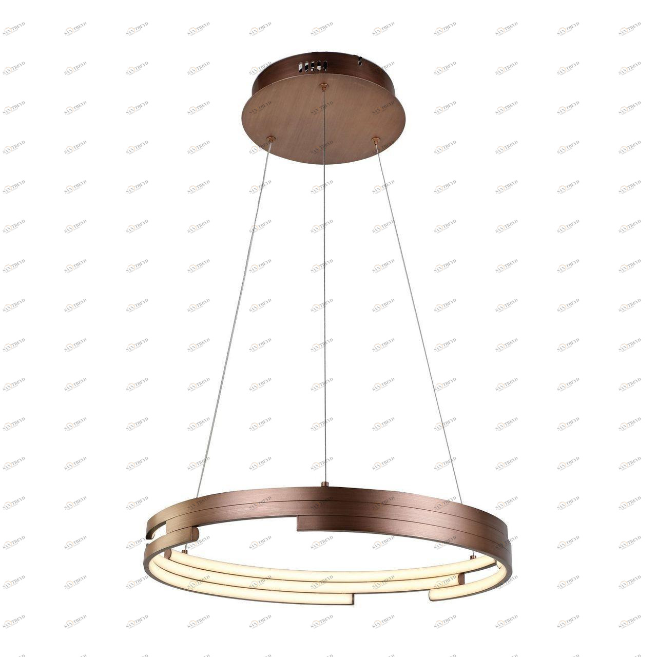 Подвесной светодиодный светильник Favourite Torqueo 2222-6P FAVOURITE ДИЗАЙНЕРСКИЕ, TORQUEO 223202 Коричневый 