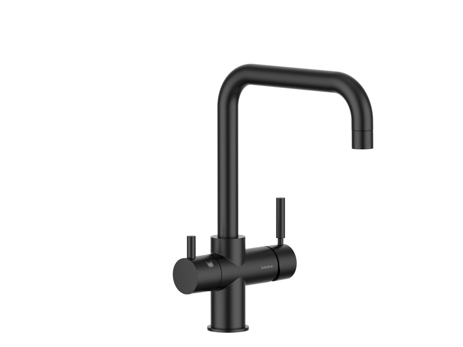 Однорычажный смеситель для кухни с поворотным изливом GUGLIELMI RUBINETTERIE чистый ARCH-00100405 - Вид №2