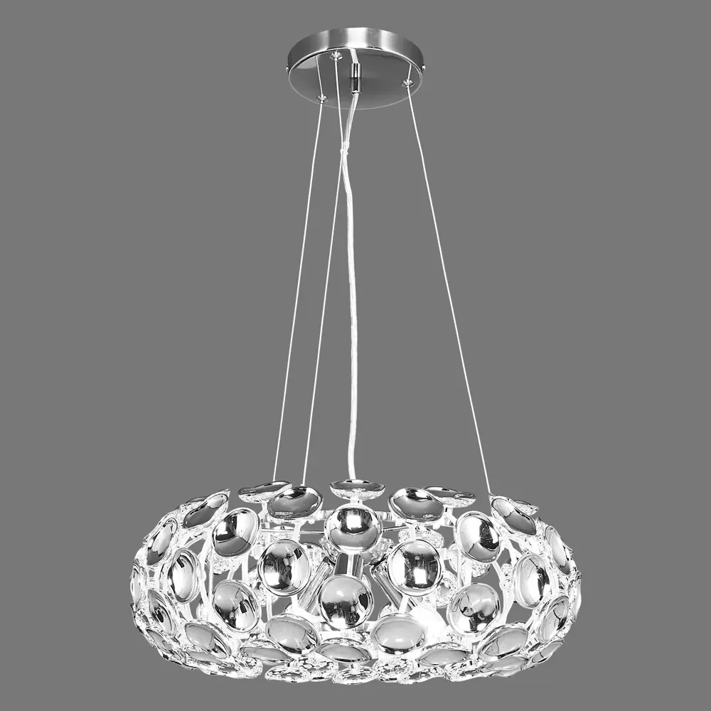 Люстра подвесная Mosca L1096-3PL, 3 лампы, 12 м², цвет хром 82140705 STLM-2127156 LAMPLANDIA  - Вид №3