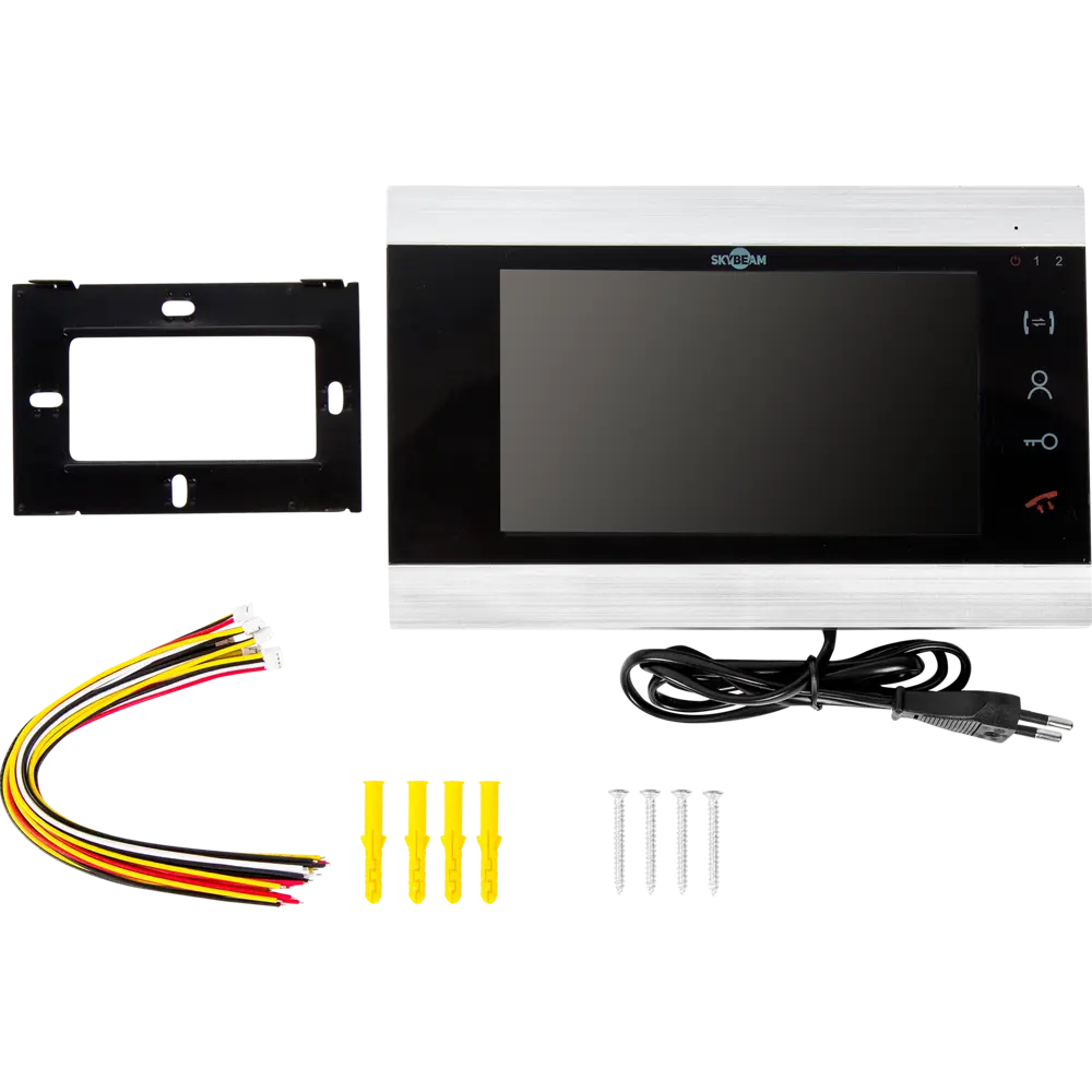 Видеодомофон Skybeam Aphros 7" цвет серебристый STLM-2043248 - Вид №2