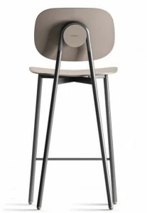 Febal Casa Табурет полипропиленовый со спинкой и подставкой для ног