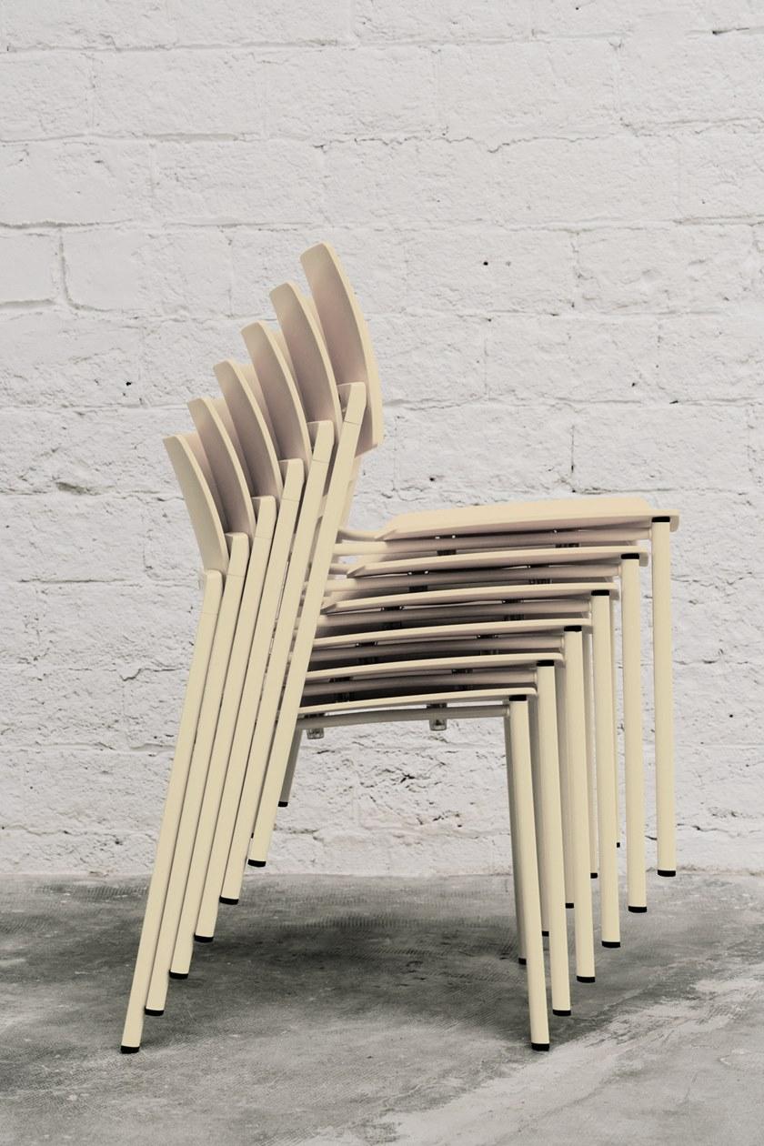 ENEA Штабелируемый стул из ткани Bio sun-id-1404191 - Вид №4