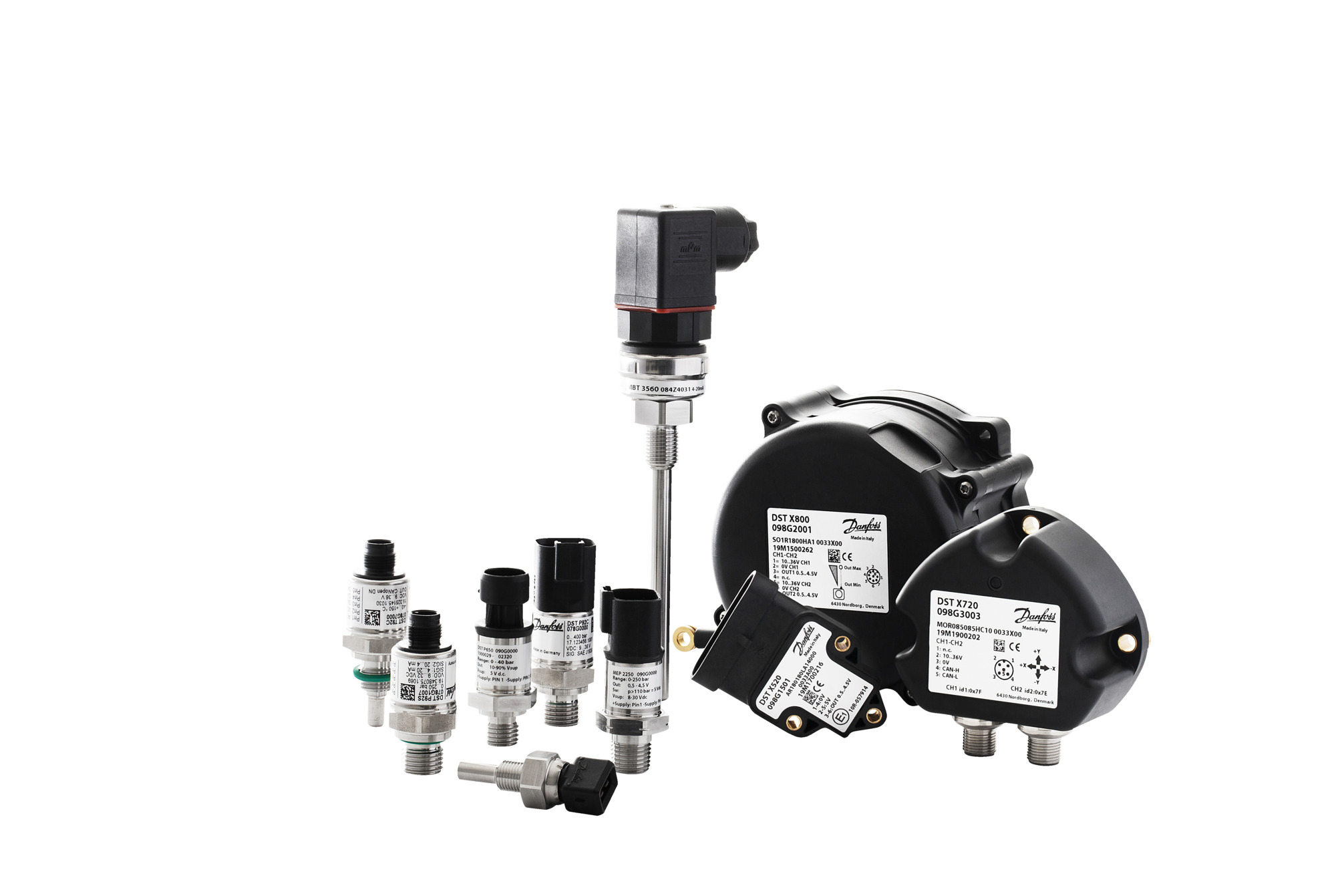 Danfoss MBT3560 — термопреобразователь сопротивления с унифицированным выходным сигналом 4-20 мА Датчик температуры MBT 3560 084Z4032  - Вид №71