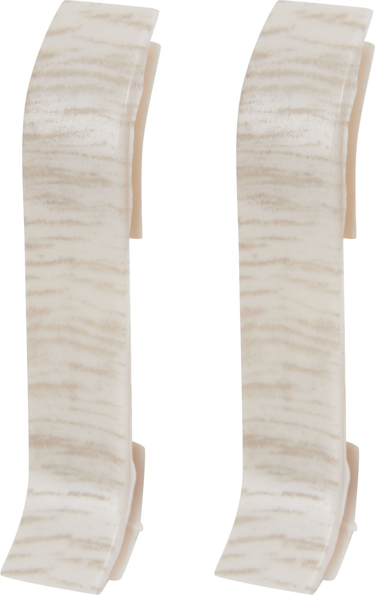 84737336 Соединитель для плинтуса «Дуб Силк», высота 62 мм, 2 шт. STLM-0054453 LIDER 