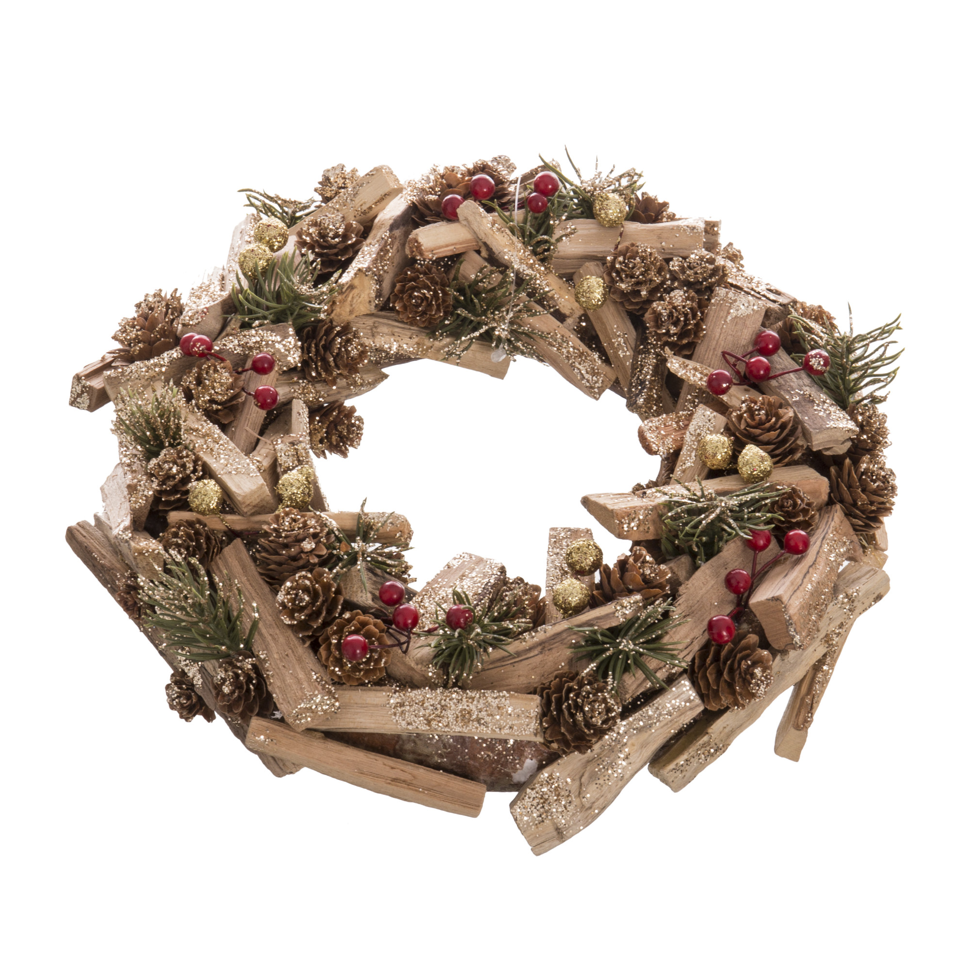 DZ-112-198 ДЕКОР - ВЕНОК НГ TO4ROOMS 