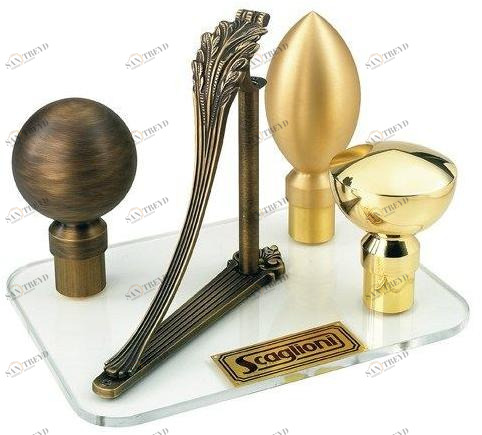 Scaglioni Латунный карниз в классическом стиле Ottone 50m018