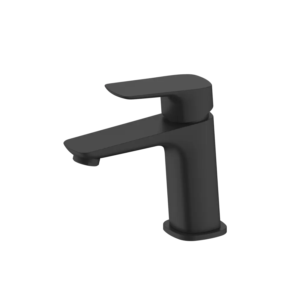 Смеситель для раковины Iddis Ridge RIDBL00i01 однорычажный цвет черный STLM-2023367