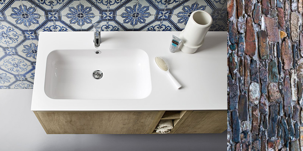 Комплект мебели для ванной комнаты Movida 1/3 Cerasa Movida MOVIDA13 - Вид №1