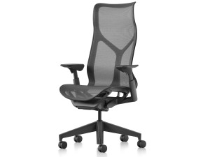Эргономичное офисное кресло с высокой спинкой