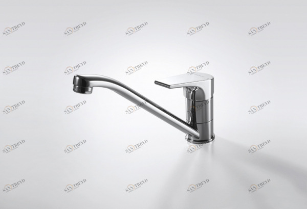 Смеситель для кухни низкий с изливом 220мм VEGA F7119177CP-1 bravat