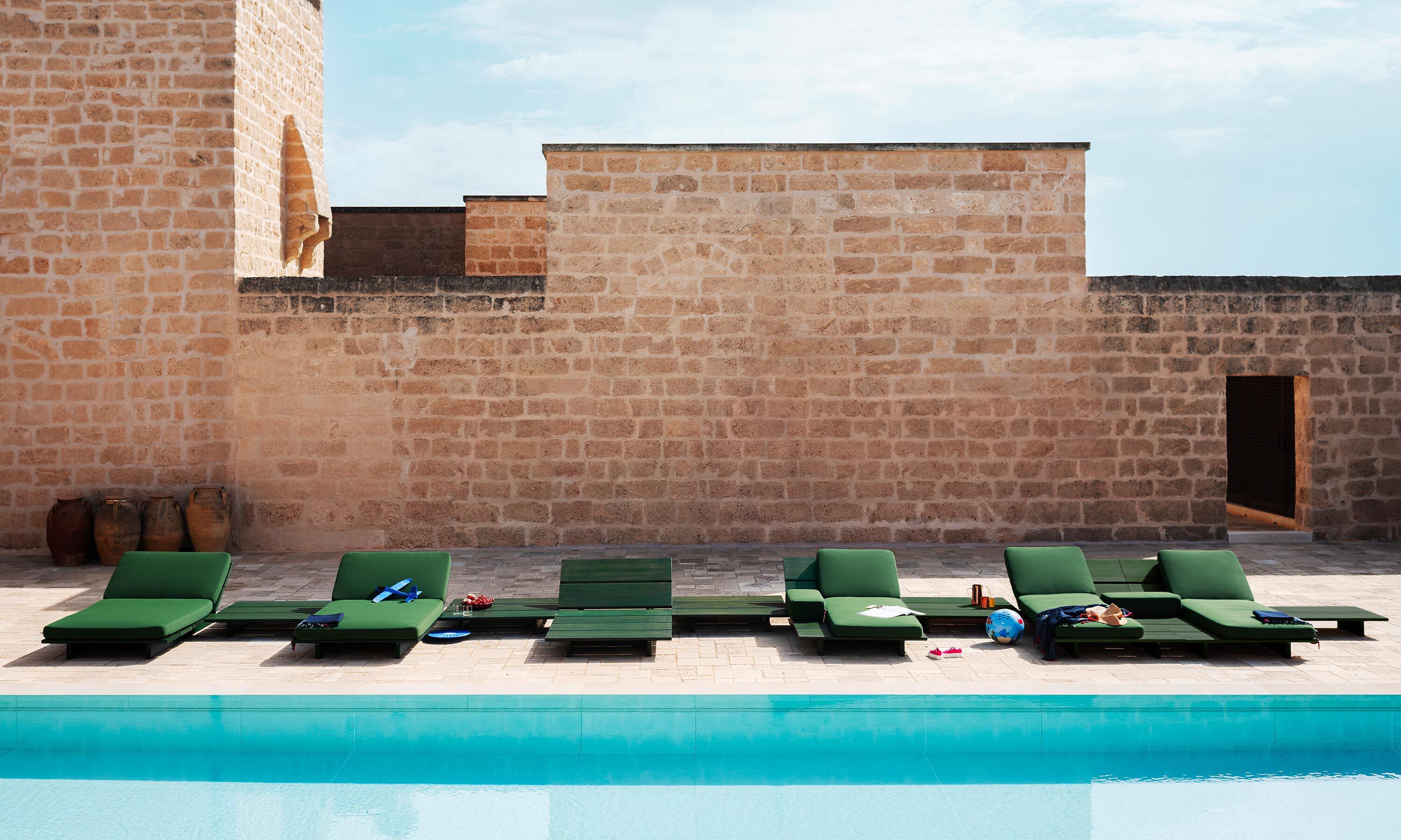 Квадратный садовый столик в ироко RODA Эолийский ARCH-00045928 - Вид №4