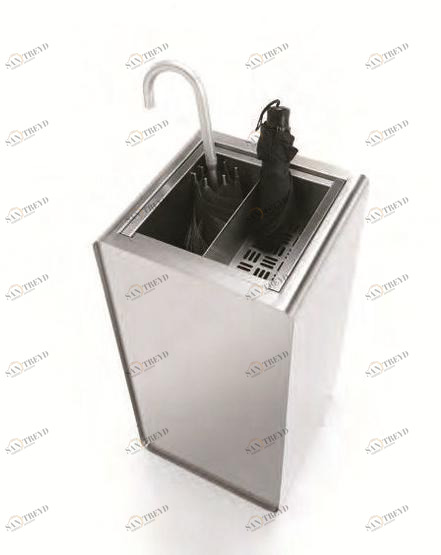 Caimi Brevetti Подставка для зонтов для офиса из нержавеющей стали Prisma sun-id-1460802