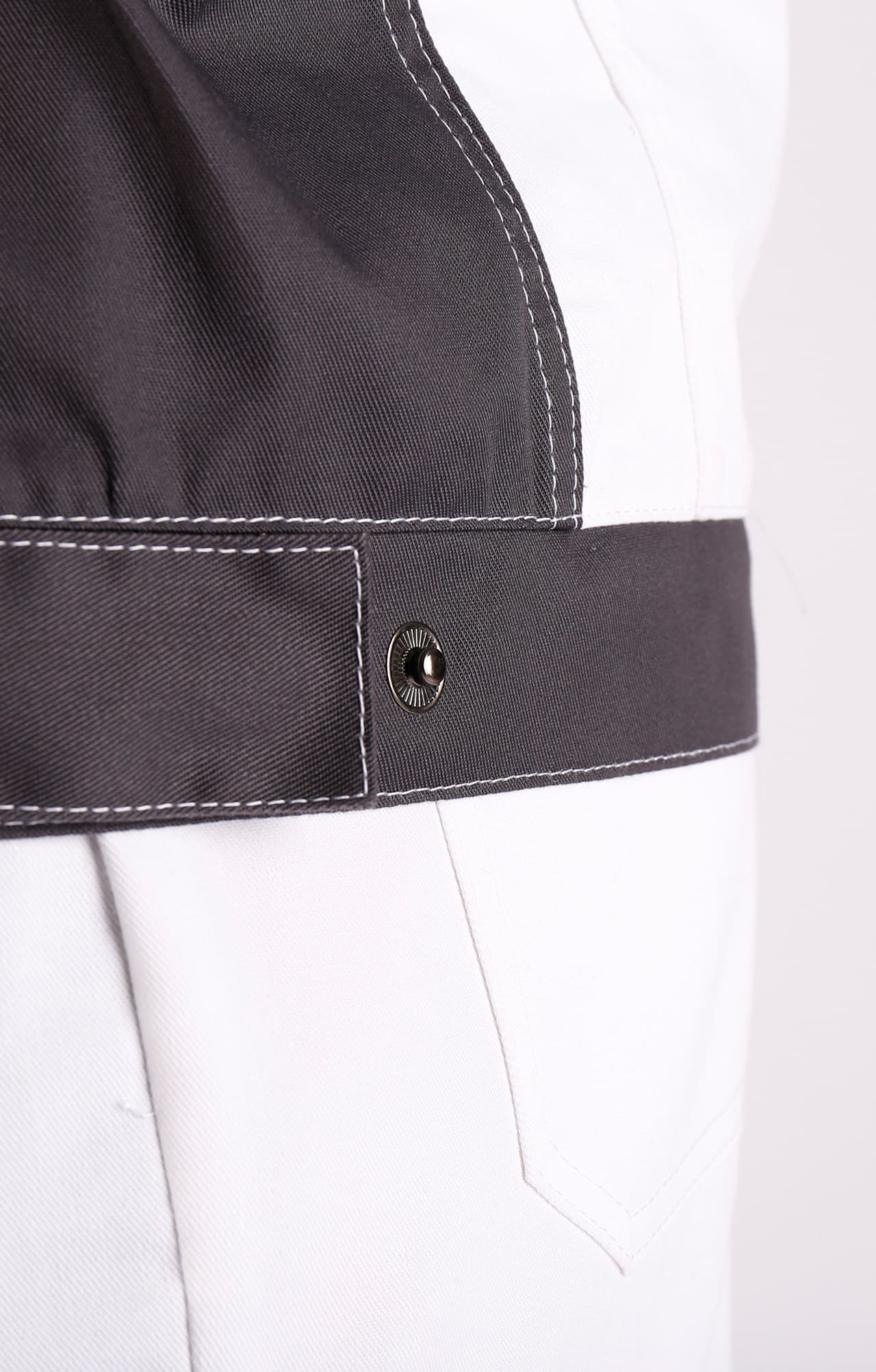 4974830 Костюм  NEW белый графит STATUS  Летняя спецодежда  размер 56-58/182-188  - Вид №22