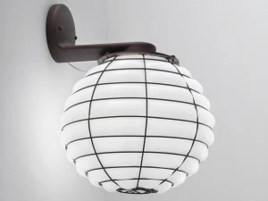 Siru Настенный светильник для улицы из муранского стекла Sfera Eb 361-035