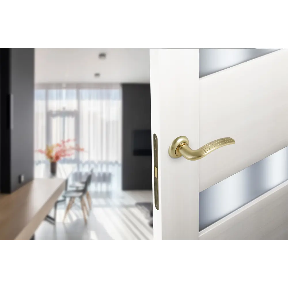 Дверные ручки EDSON EDS-10-Z01 золотые для межкомнатных дверей 85170615 STLM-0059414 - Вид №5